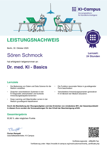 Dr. med. KI - Basics